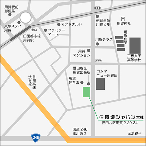 本社地図